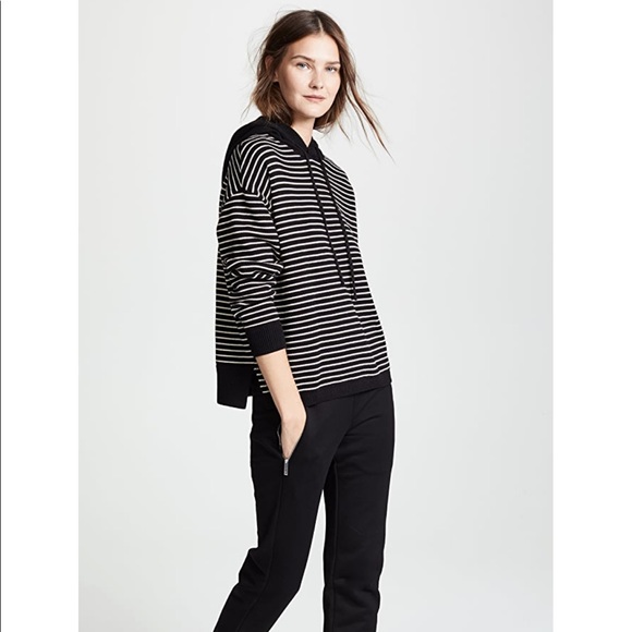 Onzie striped hoodie from shopbop medium large - Picture 1 of 4